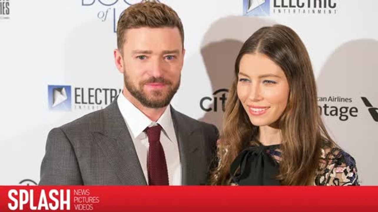 Justin Timberlake und Jessica Biel strahlen auf dem roten Teppich