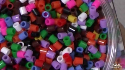Perler beads tutorial  - Pac-Man-5Od3D05wPrw