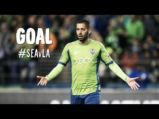 GOAL: Clint Dempsey laser blast sneaks by Jaime Penedo | Seattle Sounders v LA Galaxy