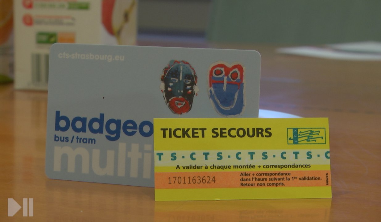 Le ticket à bord du bus à 2 euros à Strasbourg