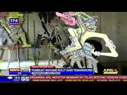 Pengrajin Wayang Kulit Tetap Eksis Lestarikan Warisan Leluhur