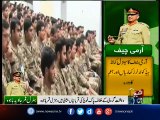 COAS General Bajwa visits Jhelum and Kharian Garrisons