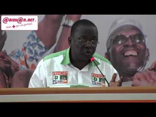 Présidentielle/ Conférence de presse des DNC du candidat du RHDP, Amadou GON et Ahoussou Jeannot 1