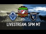 Vancouver Whitecaps vs. San Jose Earthquakes | 2015 MLS Preseason