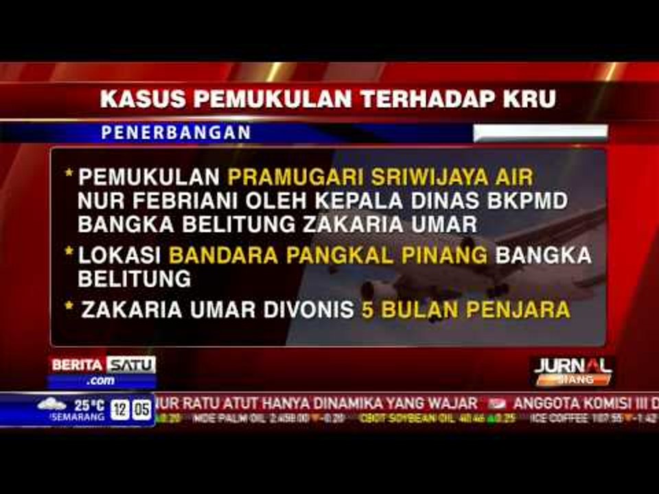 Mayoritas Kasus Pemukulan Kru Penerbangan Dilakukan Kalangan Pejabat