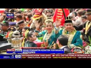 Kirab Pengantin Diikuti Ribuan Prajurit dan Warga Yogyakarta