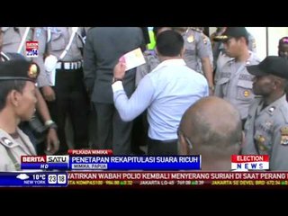 Tolak Hasil Rekapan, Rapat Pleno Mimika Ricuh