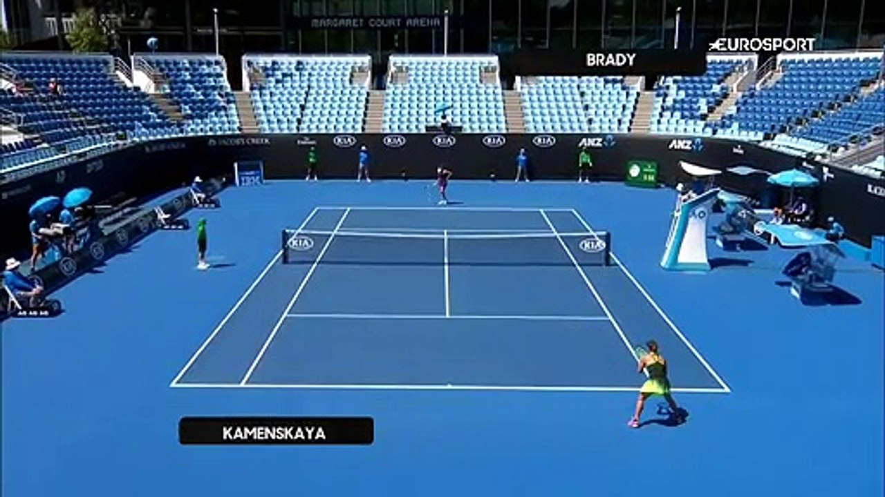 Avustralya Açık: Brady - Kamenskaya (Özet)
