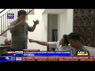 Lima Perampok Bersenjata Api "Kuras" Bank BRI Kediri