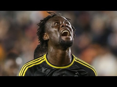 GOAL: Kei Kamara pounces on a the counter to open scoring | Vancouver Whitecaps v Columbus Crew