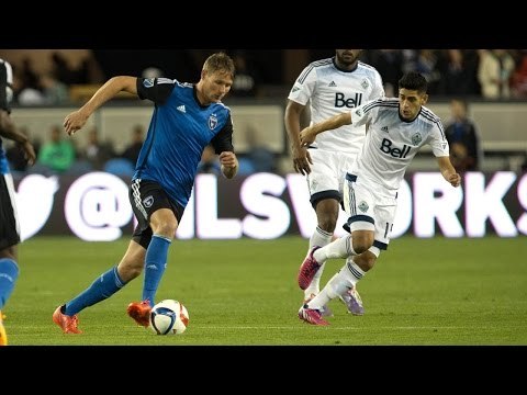 HIGHLIGHTS: San Jose Earthquakes vs Vancouver Whitecaps | April 11th, 2015