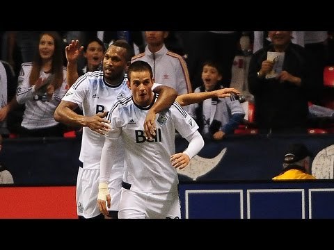 GOAL: Octavio Rivero slides one past Clark to draw even | Vancouver Whitecaps v Columbus Crew