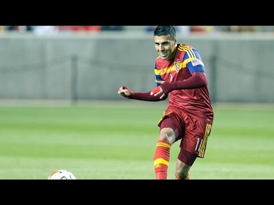 GOAL: Javier Morales blasts a free kick into the top corner | Real Salt Lake vs. Philadelphia Union