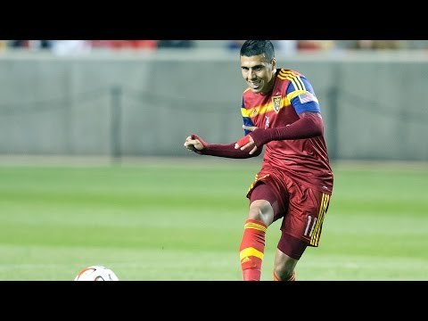 GOAL: Javier Morales blasts a free kick into the top corner | Real Salt Lake vs. Philadelphia Union