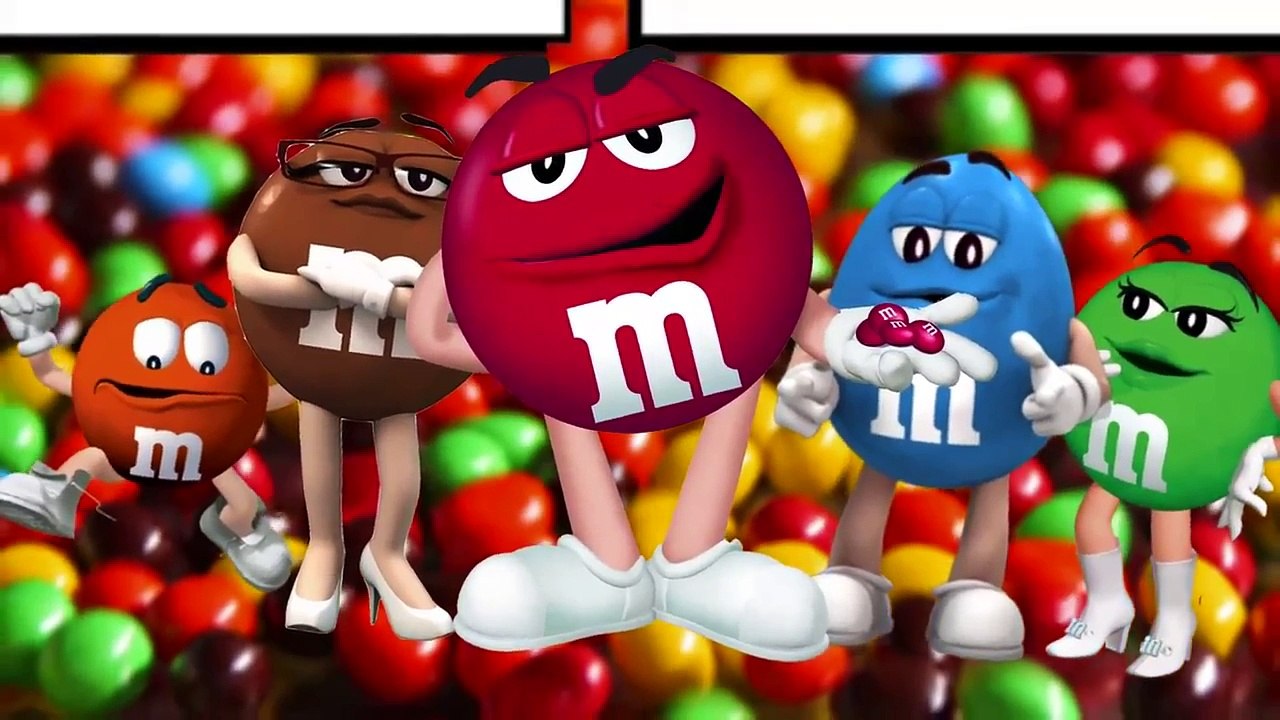 M&M s new Finger Family Nursery Rhyme for Children 4K Video