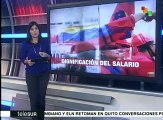 Debate gobierno venezolano con empresarios privados tabulador salarial