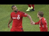 GOAL: Luke Moore's clever flick doubles Toronto's lead