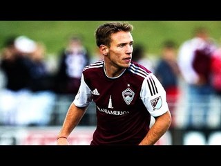 GOAL: Lucas Pittinari with a beautifully timed volley to put Colorado ahead