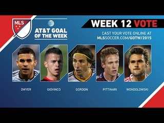 Top 5 MLS Goals | AT&T Goal of the Week (Wk 12)