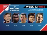 Top 5 MLS Goals | AT&T Goal of the Week (Wk 13)