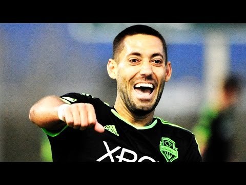 GOAL: Clint Dempsey curls a beauty past Steve Clark | Columbus Crew SC vs. Seattle Sounders