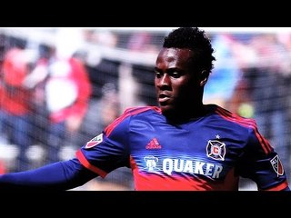 GOAL: David Accam takes advantage of Meara's mistake | Chicago Fire vs. New York City FC