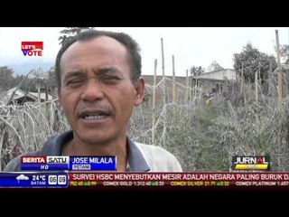 Debu Vulkanik Merusak Tanaman