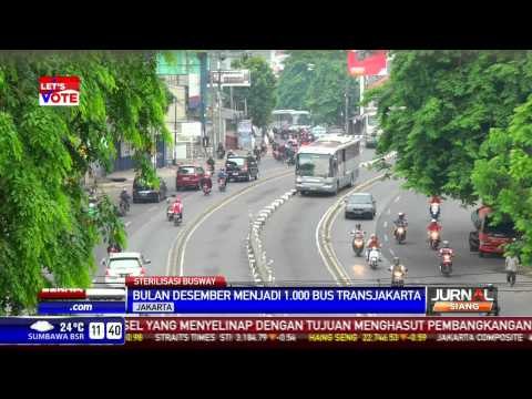 Jakarta Macet Parah Pasca Sterilisasi Jalur Busway