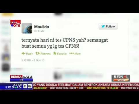 Dukungan Berkicau untuk Peserta Seleksi CPNS