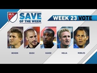 Top 5 MLS Saves | Save of the Week (Wk 23)