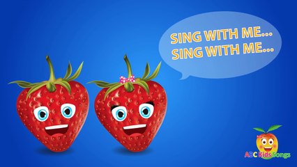ABC Song for Kids | Strawberry Alphabet Song for Baby | Nursery Rhymes Songs for Children