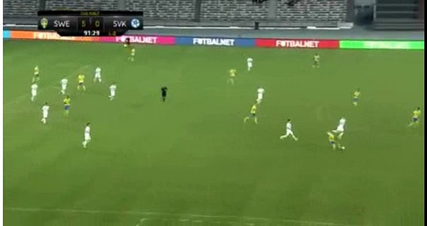 Saman Ghoddos Goal HD - Sweden 6-0 Slovakia 12.01.2017