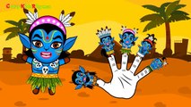 Blue Man Fingers Family | Finger Family Nursery Rhymes for Children Rhymes for Kids