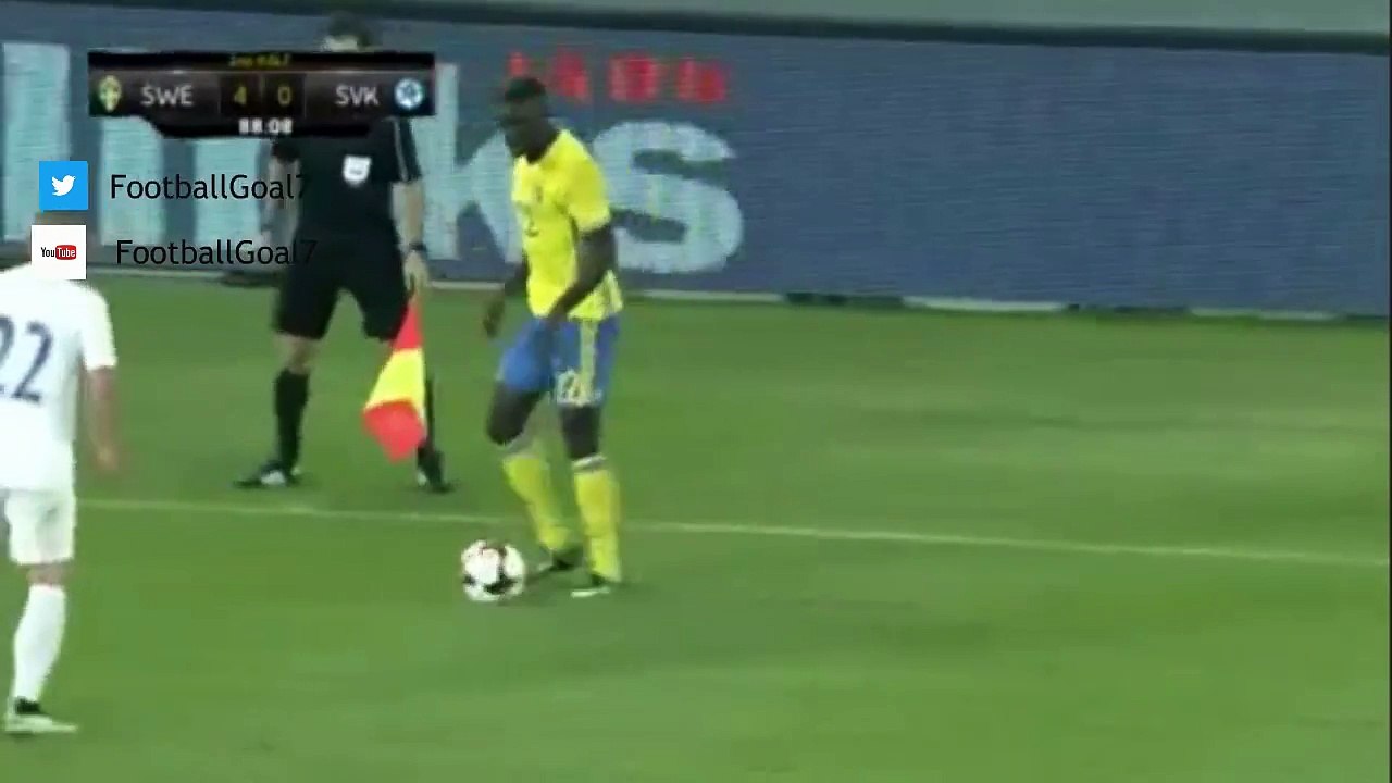 Per Frick Goal - Sweden vs Slovakia 5-0 Friendly 2017