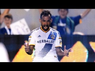 GOAL: Juninho opens up the scoring with a screamer from distance