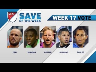 Top 5 MLS Saves | Save of the Week (Wk 17)