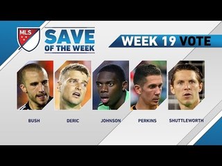 Top 5 MLS Saves | Save of the Week (Wk 19)