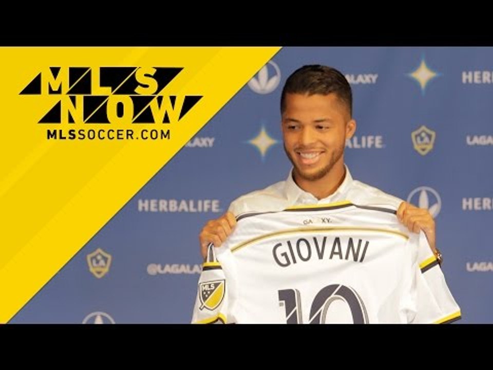 LA Galaxy unveil newest star signing Giovani Dos Santos | MLS Now