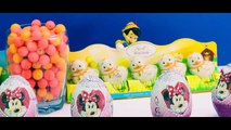 Mickey Mouse Minnie Mouse Play Doh Videos Egg Kinder Surprise Eggs SMURFS The Smurfs