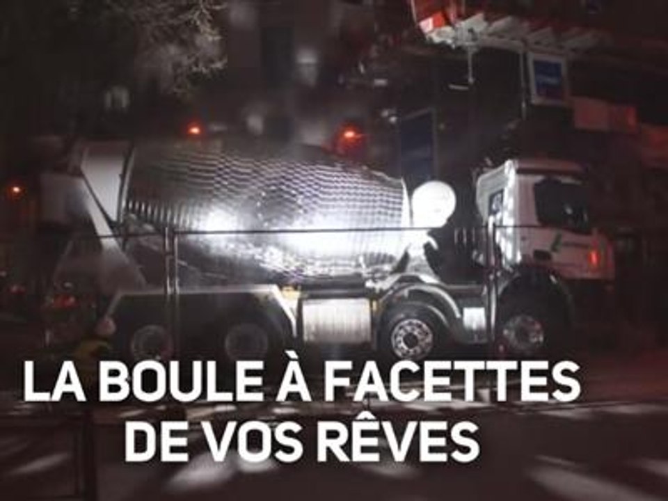 Une boule à facettes comme vous n'en avez jamais vue !