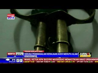 Pedang Emas Diduga Peninggalan Kerajaan Mekuta Alam