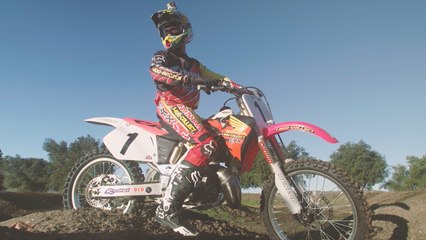 Ken Roczen Rips a 1996 CR250 in Tribute to Supercross legend Jeremy McGrath | Terrafirma 94