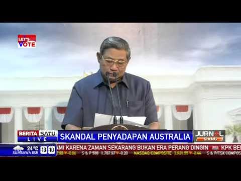 SBY Akhirnya Bicara Soal Penyadapan Dirinya oleh Australia