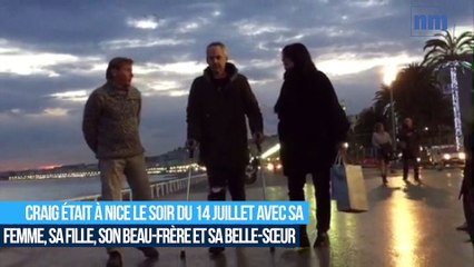 6 mois après l'attentat de Nice, ce rescapé américain retrouve son sauveur