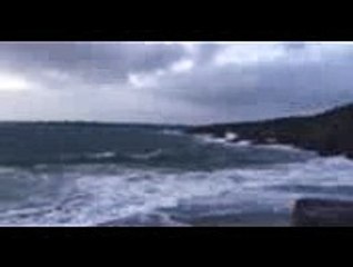 Tempête à Moëlan-sur-Mer