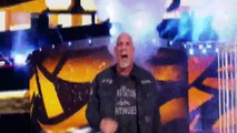 Goldberg Reigns Attack Strowman WWE Monday Night RAW 2017