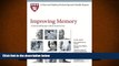 Audiobook  Harvard Medical School Improving Memory: Understanding age-related memory loss (Harvard