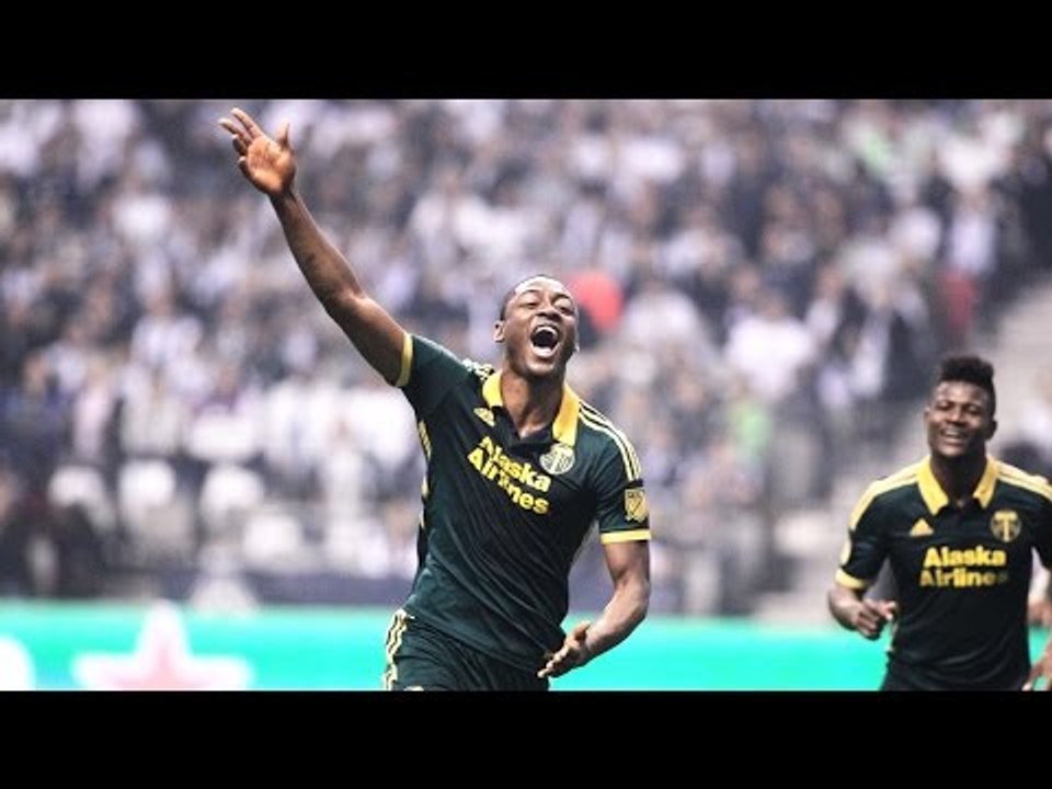 GOAL: Fanendo Adi fires one past David Ousted to give Timbers the lead