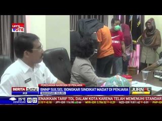 BNNP Sulsel Bongkar Sindikat Narkoba di Penjara