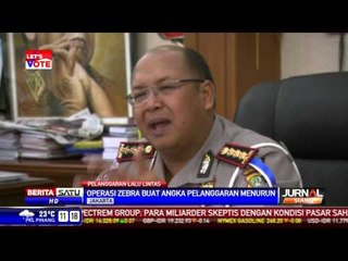 Operasi Zebra Turunkan Pelanggaran Lalu Lintas